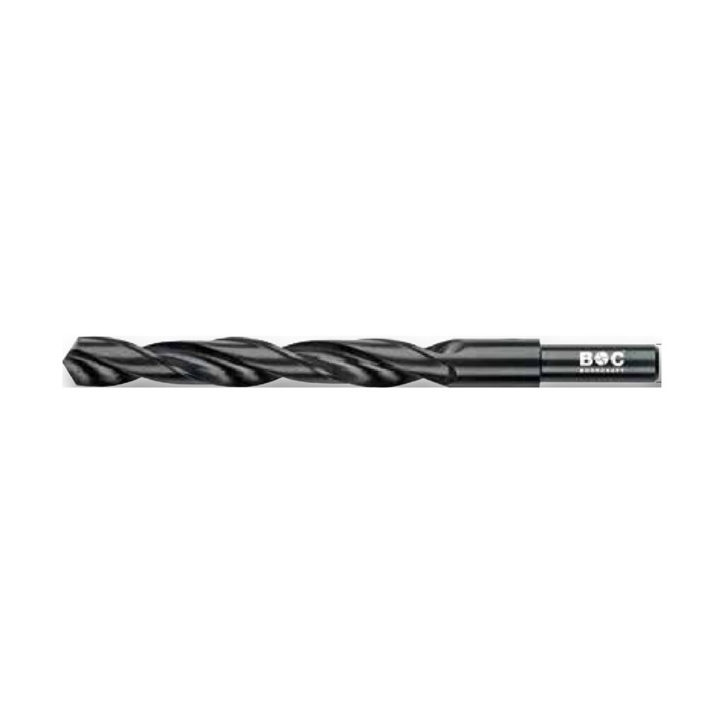 BOHRCRAFT Spiralbohrer DIN 338 HSS-R rollgewalzt mit reduziertem Schaft