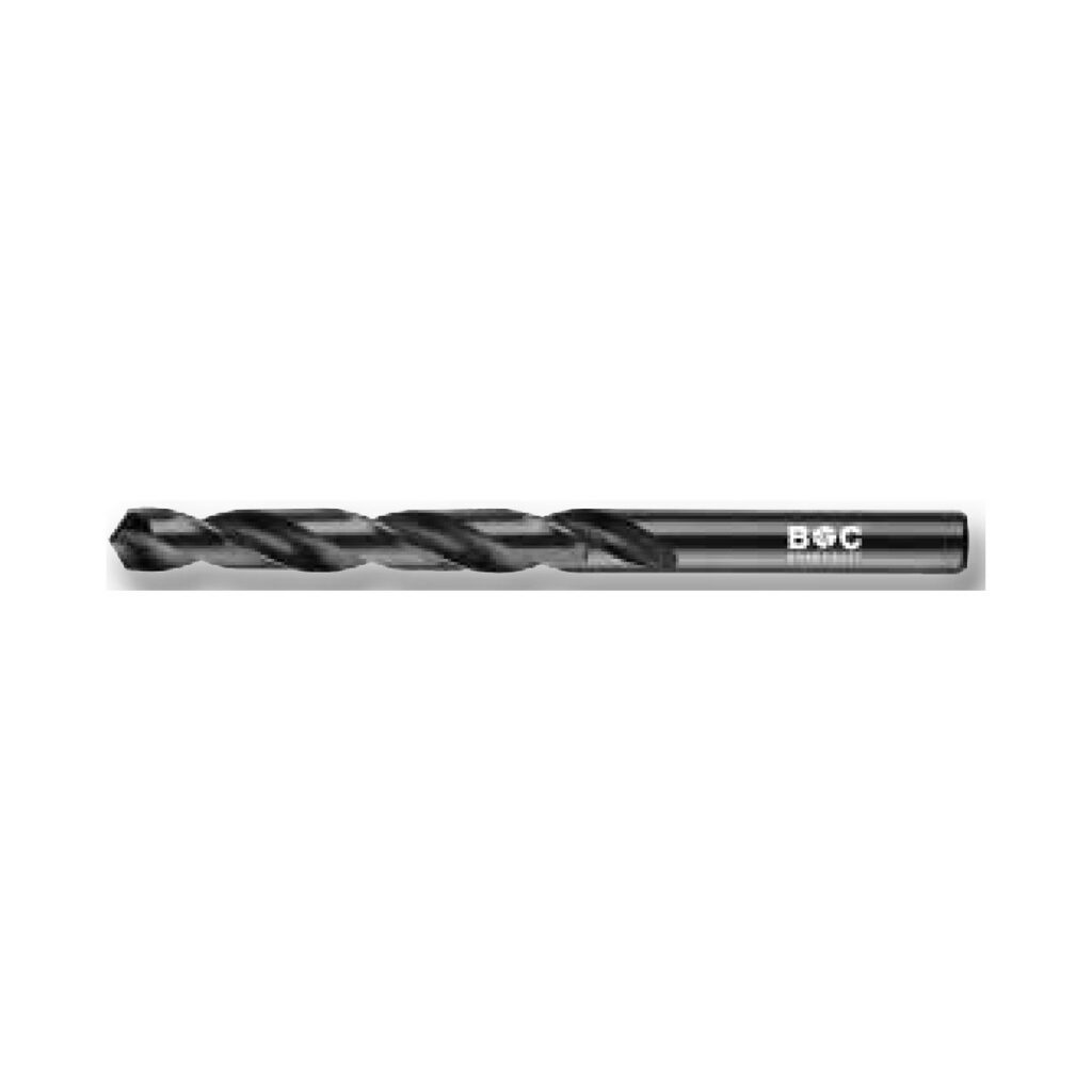 BOHRCRAFT PROFI Spiralbohrer DIN 338 HSS-G Typ N dampfangelassen mit Kreuzanschliff