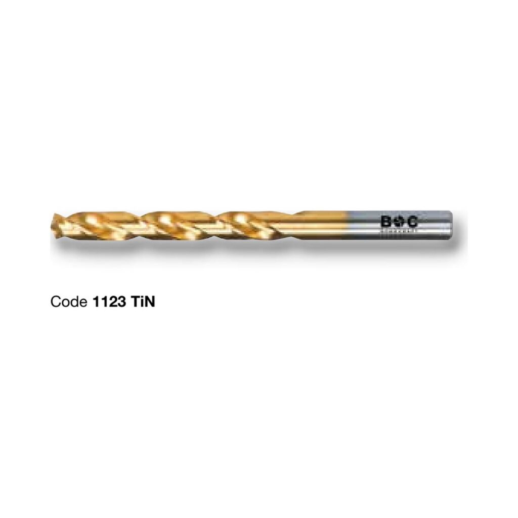 BOHRCRAFT PROFI PLUS HSS-G DIN 338 Typ N TiN-beschichtet mit Kreuzanschliff