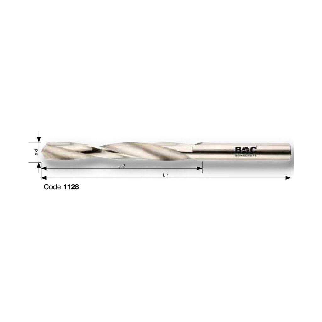 BOHRCRAFT PROFI PLUS HSS-G DIN 338 Typ H für Messing