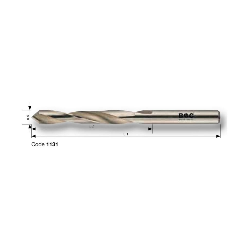 BOHRCRAFT PROFI PLUS HSS-G DIN 338 Typ HK für Kunststoffe