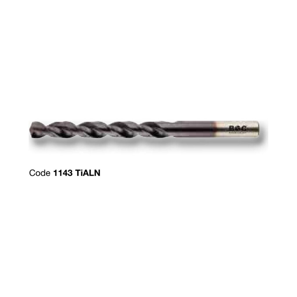 BOHRCRAFT PROFI PLUS HSS-E Co5 DIN 338 Typ VA/Ti TiALN-beschichtet