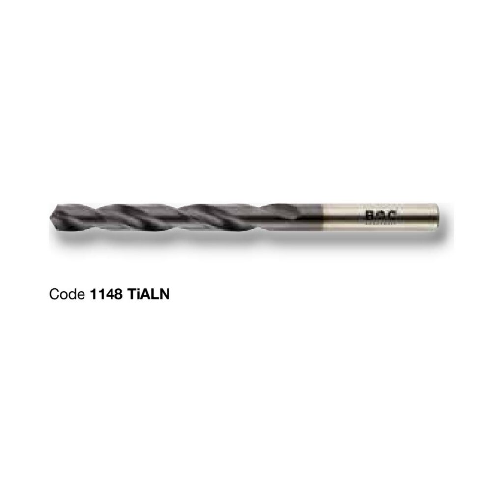 BOHRCRAFT PROFI PLUS HSS-E Co8 DIN 338 Typ N-HD TiALN-beschichtet