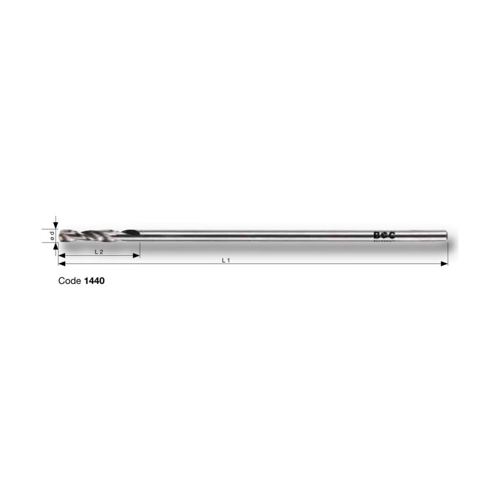 BOHRCRAFT PROFI PLUS HSS-G Hohlprofil- und Dachdeckerbohrer mit Kreuzanschliff