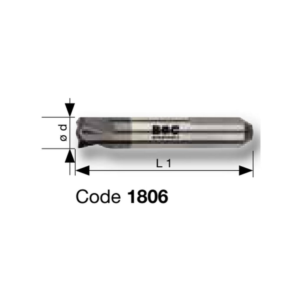 BOHRCRAFT PROFI PLUS VHM Schweißpunktbohrer für Vario WS 90, TiALN - 8 mm - Vario-Drill - Verpackung 03 / 1 Stück